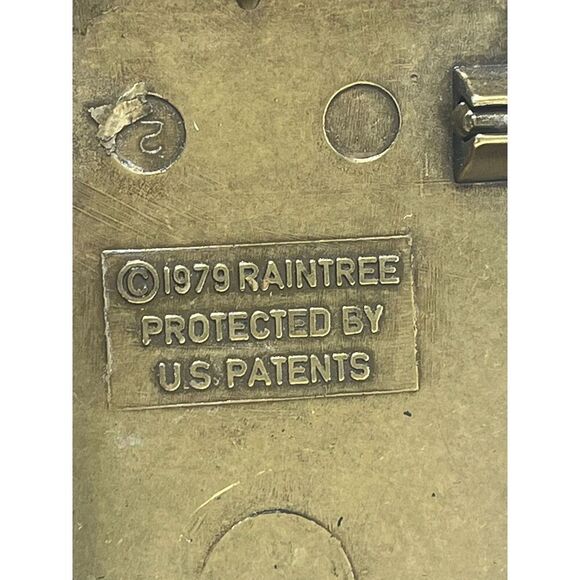 Hondaline Gold Wing Interstate GL Belt Buckle Honda Line 1979 Paintree New! - Picture 7 of 7